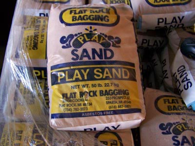 Play Sand Detroit Michigan, Construction Aggregate Detroit Michigan, Bagged Sand Detroit Michigan, Concrete Detroit Michigan, 